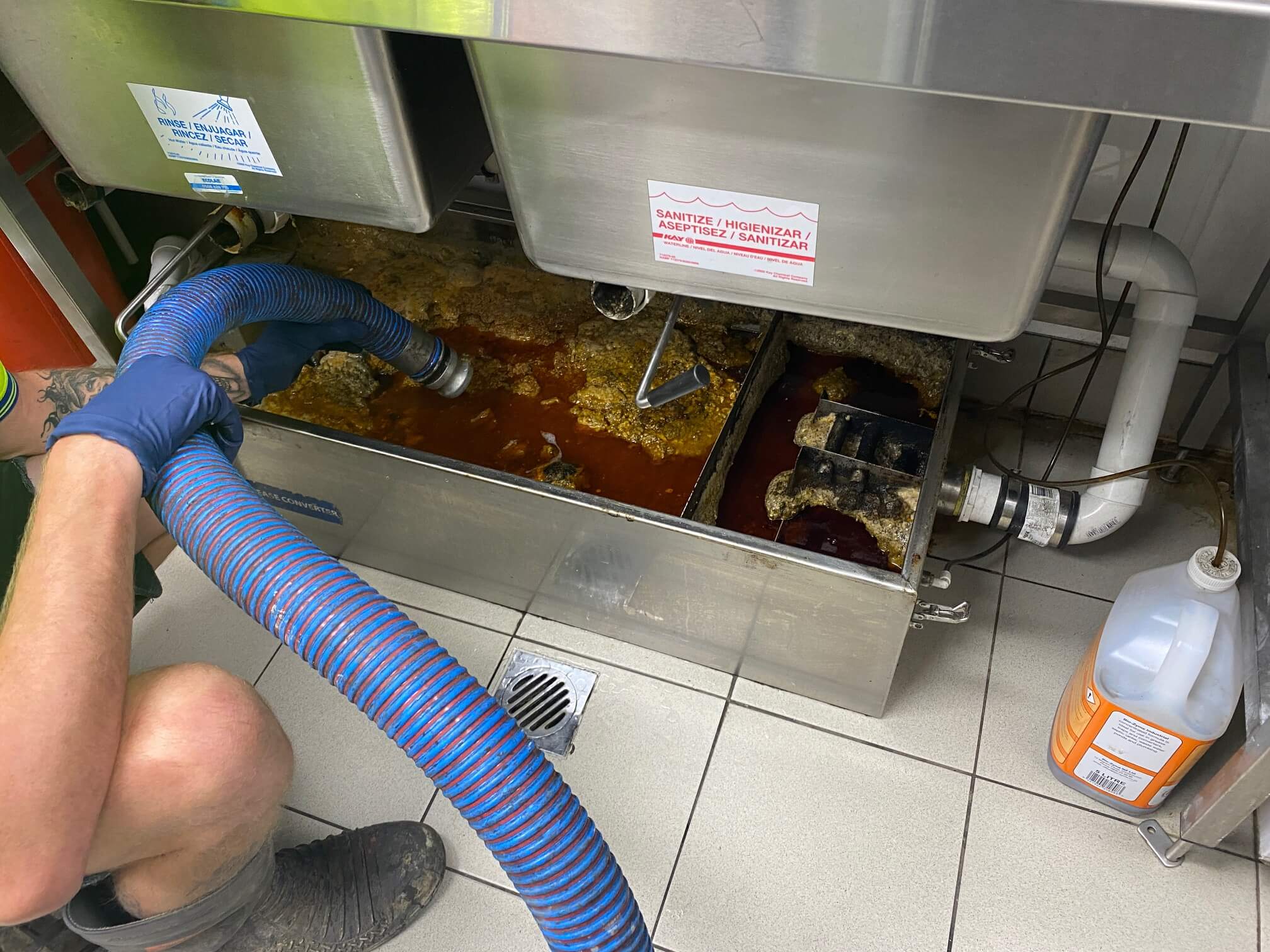 Grease Trap Cleaning in Danville